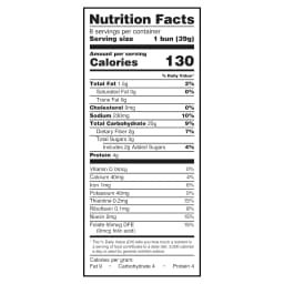 Great Value White Hamburger Buns, 11 oz, 8 Count - Thumbnail 4