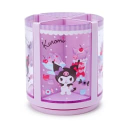 Kuromi Rotating Pen Holder Detacble: Sweets Sanrio Stationery Japan - Thumbnail 1