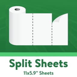 Great Value Ultra Strong Paper Towels, White, 12 Double Rolls, 1320 Sheets - Thumbnail 3
