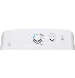 Ge Gtx33eak 27" Wide 6.2 Cu. Ft. Electric Dryer - White - Thumbnail 2