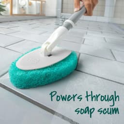 Scotch-Brite Extendable Tub & Tile Scrubber Kit, 1 Handle and 3 Non-Scratch Scrubber Pads - Thumbnail 6