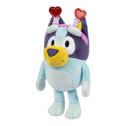 Bluey Friends Smoochy Kiss Plush Toy. Super-Soft Deluxe Fabrics and High-Quality Embroidered Details. Comes With Glittery Heart Headband. Ages 3 - Thumbnail 3