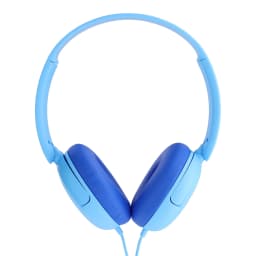 onn On-Ear Headphones with 3.5 mm Connector, Blue - Thumbnail 1