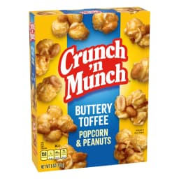 Crunch 'n Munch Buttery Toffee Popcorn with Peanuts, 6 oz - Thumbnail 2