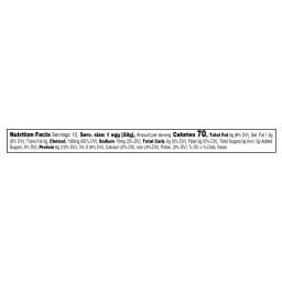Great Value Cage-Free Large White Eggs, 12 Count - Thumbnail 4