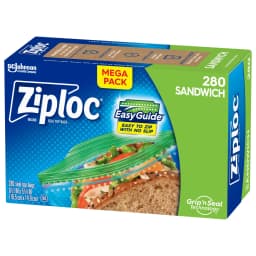 Ziploc® Sandwich Bags with EasyGuide™ 280 Count - Thumbnail 9