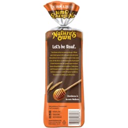 Nature's Own Honey Wheat, Honey Wheat Sandwich Bread, 20 oz Loaf - Thumbnail 12