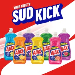 Ajax Ultra Liquid Dish Soap, Mess-Free, Easy-Flip Cap, Lime Scent with Vinegar, 28 fl oz - Thumbnail 10