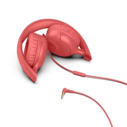JLab Studio 2 Wired Headphones, Coral, Cloud Foam Comfort, Foldable, In-Line Mic, Lab Quality Sound - Thumbnail 2