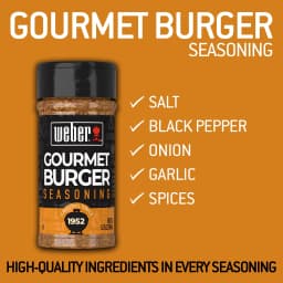 Weber Gourmet Burger Seasoning, 5.75 oz - Thumbnail 2