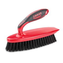 Libman Heavy Duty All Purpose Scrub Brush with Red Handle and Black Fibers - Thumbnail 6