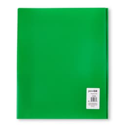 Pen+Gear Green 3-Prong Folder with 2 Pockets, 9.4" x 11.4" - Thumbnail 3