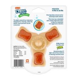 Hartz Chew ‘n Clean Tri-Point Chew Toy, Chicken Flavored Dog Toy For Moderate Chewers, Small - Thumbnail 7