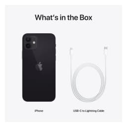 Straight Talk Apple iPhone 12, 64GB, Black - Prepaid Smartphone [Locked to Straight Talk] - Thumbnail 7