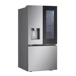 LG 33 Inch Freestanding French Door Smart Refrigerator with 25 Cu. Ft. Capacity in Stainless Steel LF25S6560S - Thumbnail 3