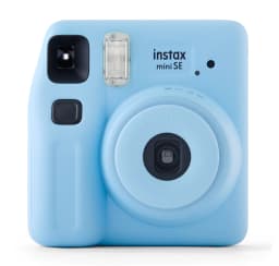 Fujifilm instax Mini SE Instant Camera Bundle with Case, 10 Pack Film, Album, and Frame Stickers, Light Blue (Value Bundle) - Thumbnail 7