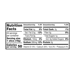 Great Value Individually Plastic Wrapped Singles American Cheese Product, 16 oz, 24 Slices - Thumbnail 5