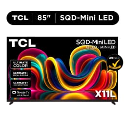 TCL 85” Class X11L Series QLED SQD-Mini LED Smart Google TV (NEW 2026) - Deep Color System with Super QLED - Thumbnail 1