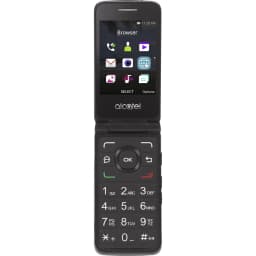 Total Wireless Alcatel Myflip, 4GB, Black- Prepaid Phone - Thumbnail 1
