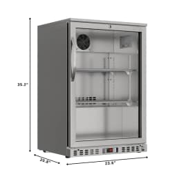 KoolMore 24 in. One-Door Back Bar Refrigerator – 4.1 Cu Ft - Thumbnail 18