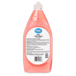 Great Value Soft & Smooth Ultra Dish Liquid, Pomegranate, 28 fl oz - Thumbnail 4