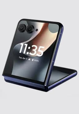 Restored Motorola razr+ 2025 5G 256GB Unlocked Cell Phone with 12GB RAM, Midnight Blue - Thumbnail 4