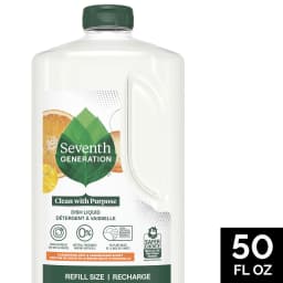 (3 pack) Seventh Generation Dish Soap Refill, Liquid Dishwashing Soap, Clementine Zest & Lemongrass, 50 fl oz - Thumbnail 5