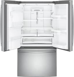 GE APPLIANCES GFE28GYNFS FRENCH DOOR FREESTANDING REFRIGERATOR Stainless Steel - Thumbnail 2