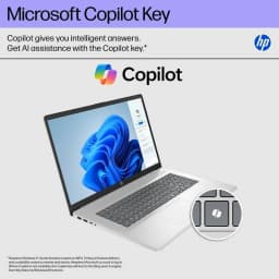 Newest HP 17 Laptop, 17.3" HD+ Touch Screen ,Intel Core Ultra 7 255U (Faster Than i7-1355U),32GB RAM 1TB SSD - Thumbnail 4