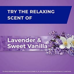 Hefty Small Garbage Bags, Flap Tie, Lavender & Sweet Vanilla Scent, 4 Gallon, 26 Count - Thumbnail 2