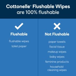 Cottonelle Ultra Fresh Flushable Wet Wipes, 4 Flip-Top Packs - Thumbnail 6