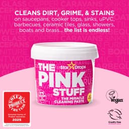The Pink Stuff, Miracle Cleaning Paste, All-Purpose Cleaner, 17.63 oz - Thumbnail 4
