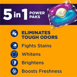 ARM & HAMMER Plus OxiClean With Odor Blasters Laundry Detergent, 5-IN-1 Power Paks, 72 Ct - Thumbnail 2