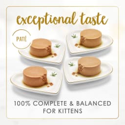 Purina Fancy Feast Kitten Food, Wet Cat Food, Classic Pate Collection with Milk, 3 oz Cans, 24 Pack - Thumbnail 2