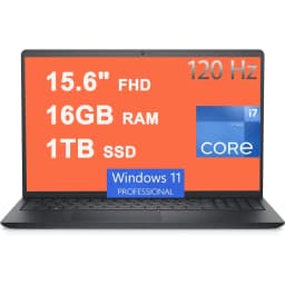 Dell Inspiron 15 3000 3520 Business Laptop 15.6" FHD WVA Anti-Glare 120Hz Intel 10-Core i7-1255U Processor 16GB RAM 1TB - Thumbnail 1