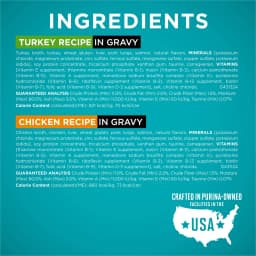 Purina ONE Natural, High Protein Wet Cat Food Variety Pack, Turkey, Chicken and Tuna Recipes, 3 oz, 12 Pack - Thumbnail 6