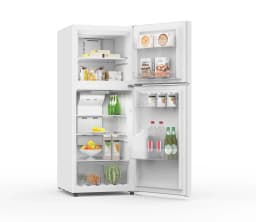 Frigidaire 10 Cu. ft Top Freezer Refrigerator, Frost-Free Apartment Size Fridge for Kitchen, Office, White - Thumbnail 7