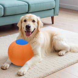 Herding Ball for Dogs, 21.65 Inch Inflatable Large Hischball for Medium and Large Breeds, Compatible with Shepherds, Cattle Dogs, Horse Game - Thumbnail 4