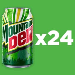 Mountain Dew Citrus Soda, 12 fl oz 24 Pack Cans - Thumbnail 3