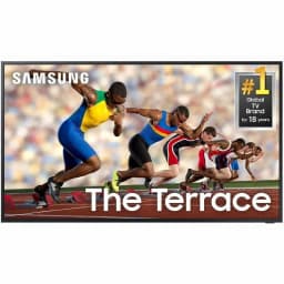 Samsung The Terrace LST9D QN75LST9DAF 74.5" Smart LED-LCD TV, 4K UHDTV, High Dynamic Range (HDR), Titan Black - Thumbnail 1
