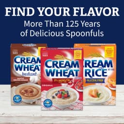 Cream of Wheat 2.5 Minute Hot Cereal, Original Flavor, Kosher, Shelf-Stable, 28 oz Box - Thumbnail 7
