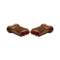 Nylabone Nubz Meaty Center Dog Treats for Large Dogs, Beef Flavor Dog Bones, Large - 30+ lbs., 2 Count - Thumbnail 6