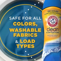 ARM & HAMMER Clean Scentsations In-Wash Scent Booster, Laundry Scent Booster Purifying Waters scent, 24 Oz - Thumbnail 3