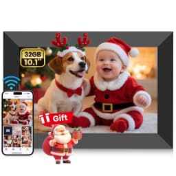 NUSICAN Digital Photo Frames 10.1" , WiFi Digital Frame with 32GB Memory, Touch Screen Electric Picture Video Frame Share Instant Photo - Thumbnail 12