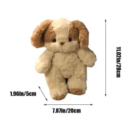 MeetYTOYS Cute Puppy Stuffed Animal Realistic Dog Toy Pet Birthday Gifts for Kids Girls Boys - Thumbnail 4