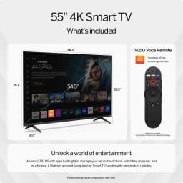 VIZIO 55” Class 4K UHD LED HDR Smart TV (V4K55M-08) - Thumbnail 3