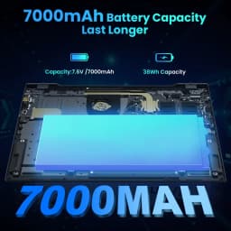 Golzer 17.6 Inch Laptop 16GB RAM 640GB Storage, Windows 11 Student laptop, 4-Core Intel CPU, 100% sRGB FHD Display - Thumbnail 8
