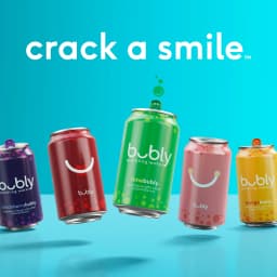 bubly Bellini Bliss Sparkling Water, 12 fl oz, 8 Pack Cans - Thumbnail 4