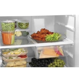 GE GIE19JSNRSS 19.2 Cu. Ft. Freestanding Top Freezer Refrigerator - Thumbnail 5