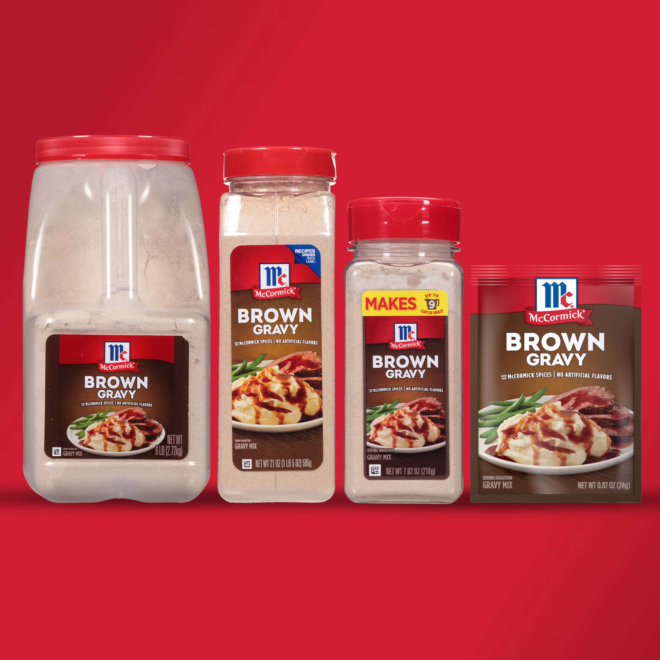 McCormick Brown Gravy Mix, 0.87 oz Packet - Thumbnail 21